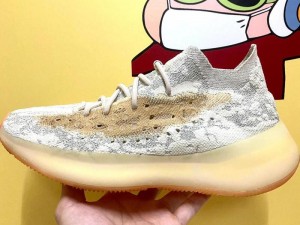 yeezy380 蜜桃粉和白色，独特又清新的配色，直播间等你