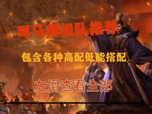 率土之滨司马师高效组队策略与实战思路深度分享