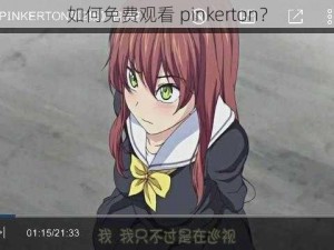 如何免费观看 pinkerton？