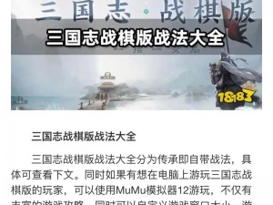 三国志战棋版实战攻略：降低兵损的精准对战操作技巧分享