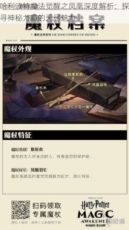 哈利波特魔法觉醒之凤凰深度解析：探寻神秘力量的无尽魅力