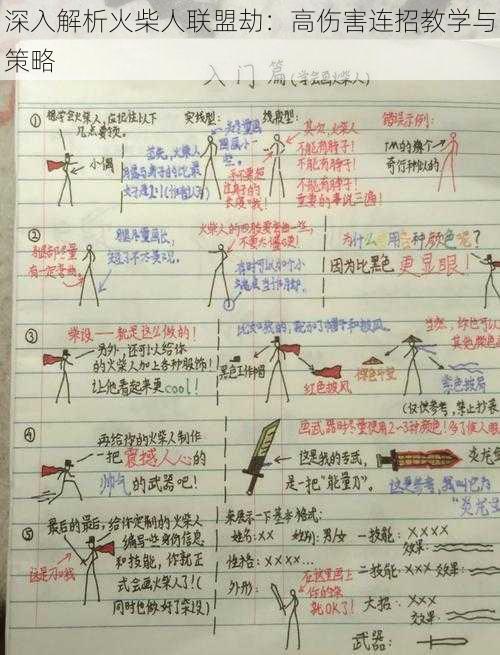深入解析火柴人联盟劫：高伤害连招教学与策略