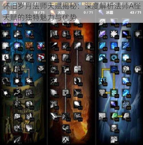 怀旧岁月法师天赋揭秘：深度解析法师A怪天赋的独特魅力与优势