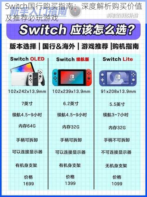 Switch国行购买指南：深度解析购买价值及推荐必玩游戏