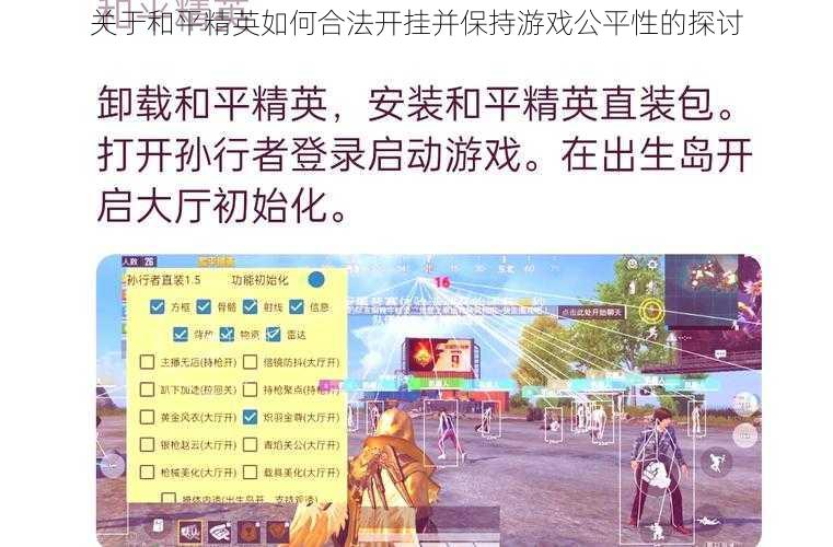 关于和平精英如何合法开挂并保持游戏公平性的探讨