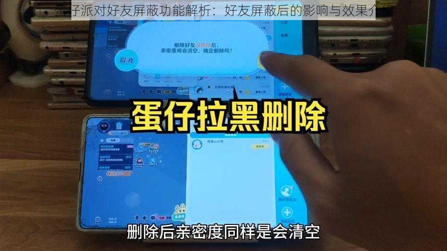 蛋仔派对好友屏蔽功能解析：好友屏蔽后的影响与效果介绍