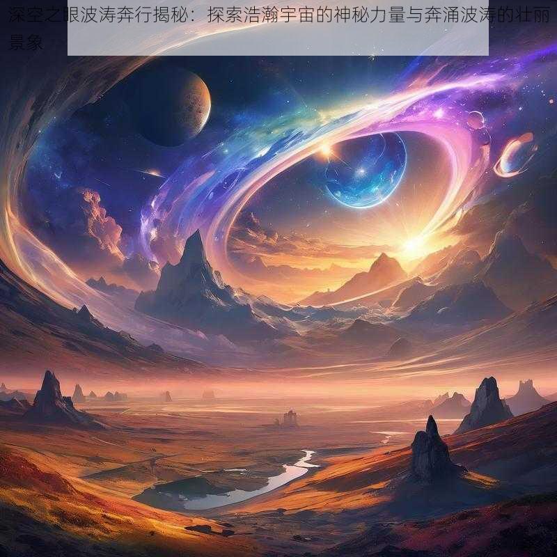 深空之眼波涛奔行揭秘：探索浩瀚宇宙的神秘力量与奔涌波涛的壮丽景象