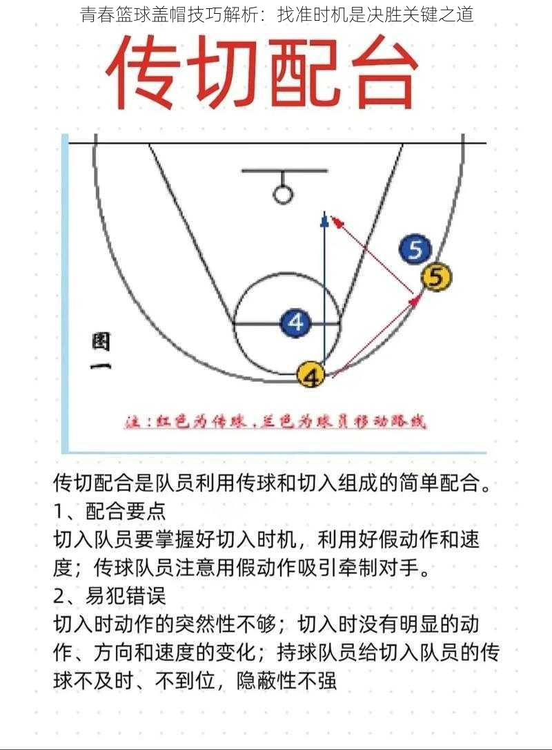 青春篮球盖帽技巧解析：找准时机是决胜关键之道