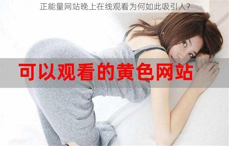 正能量网站晚上在线观看为何如此吸引人？