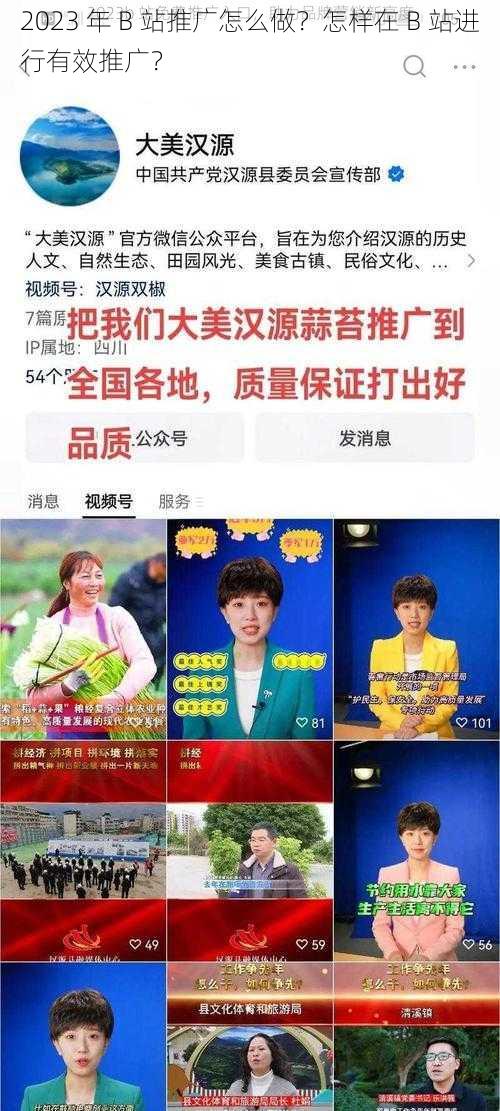 2023 年 B 站推广怎么做？怎样在 B 站进行有效推广？