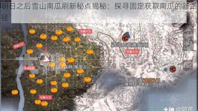 明日之后雪山南瓜刷新秘点揭秘：探寻固定获取南瓜的新路径