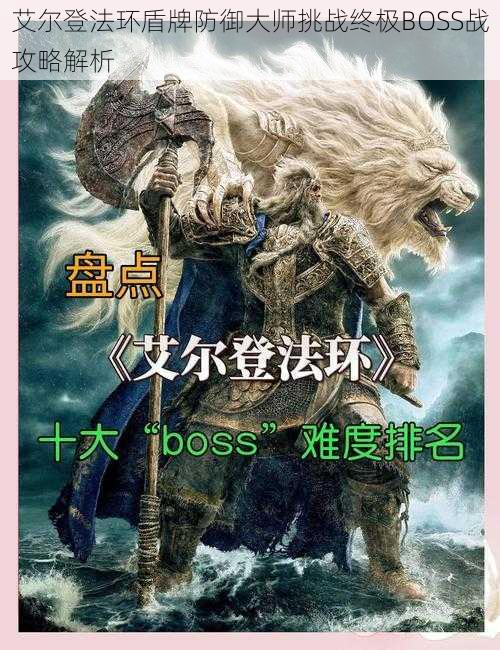 艾尔登法环盾牌防御大师挑战终极BOSS战攻略解析