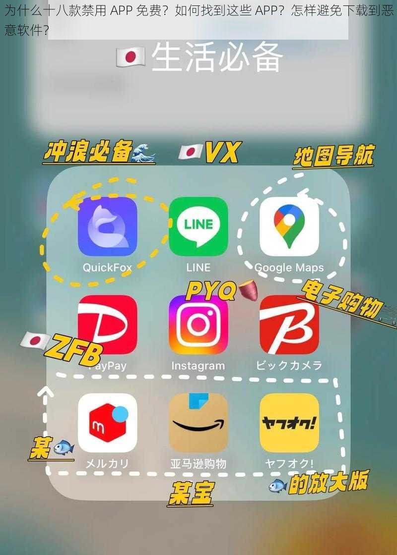 为什么十八款禁用 APP 免费？如何找到这些 APP？怎样避免下载到恶意软件？