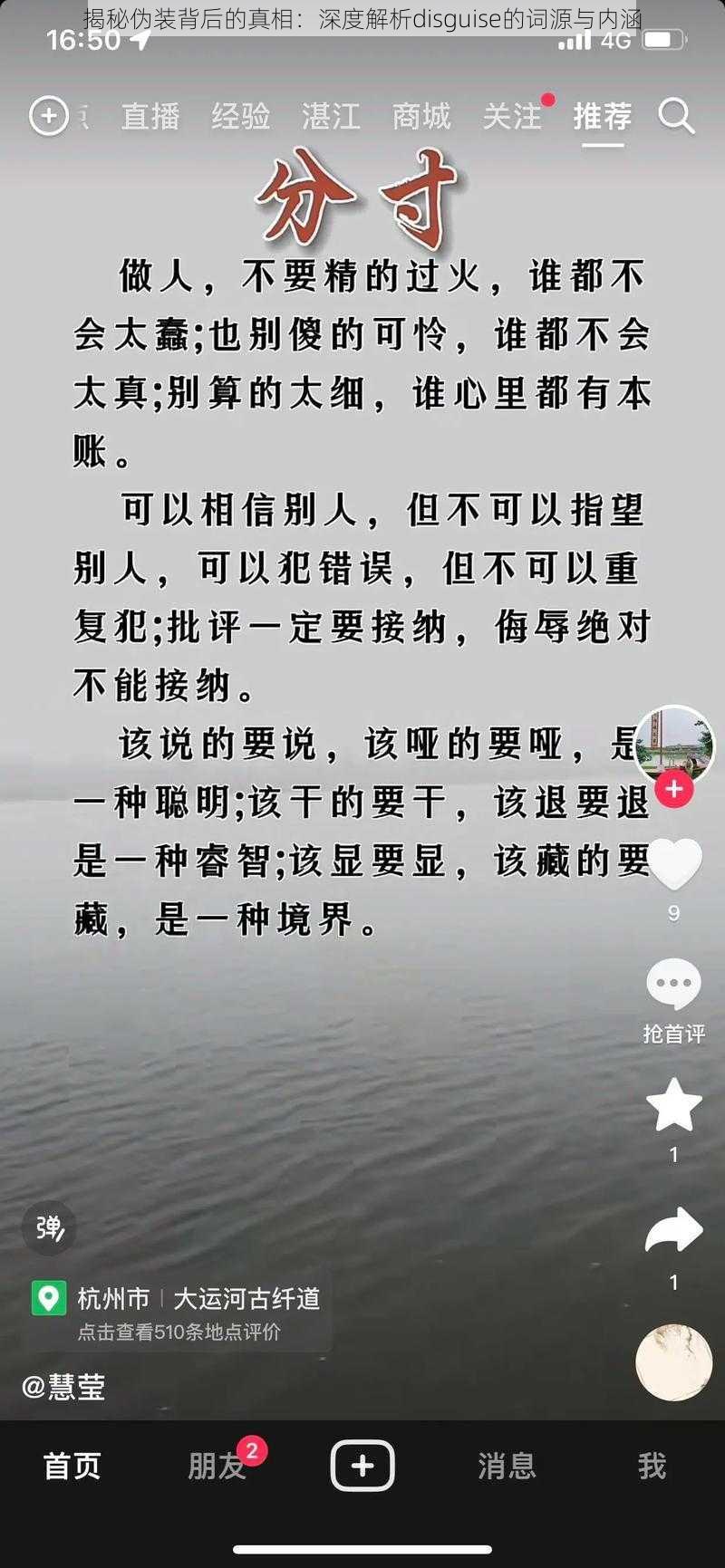 揭秘伪装背后的真相：深度解析disguise的词源与内涵