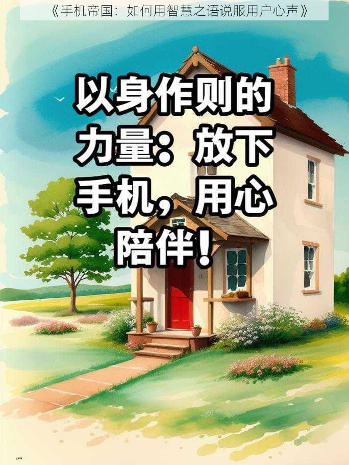 《手机帝国：如何用智慧之语说服用户心声》